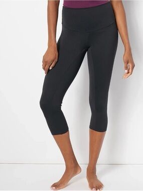 ANTI X by Proof High-Rise Black Capri Leggings for Women